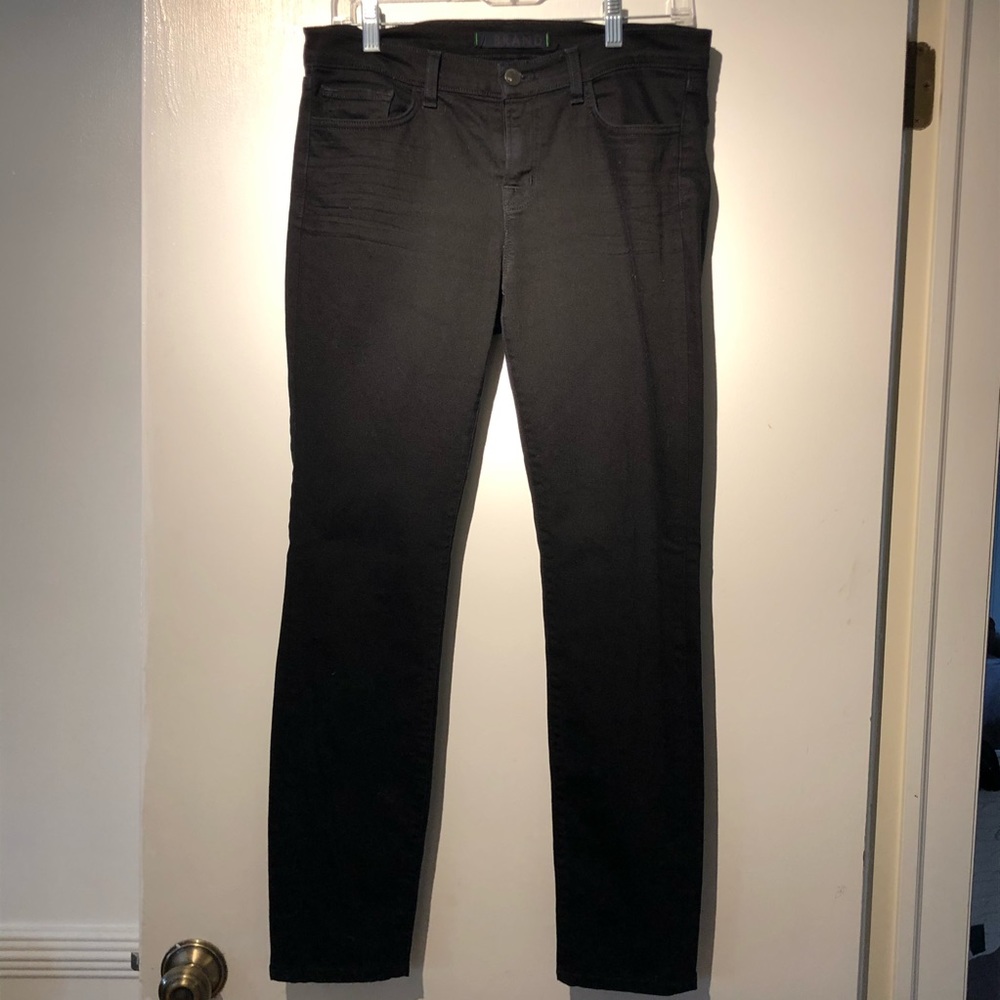 J Brand Skinny Black Jean -EUC